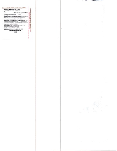 Acidum Aceticum 6c 5g (Acidum Aceticum 6c 5g)